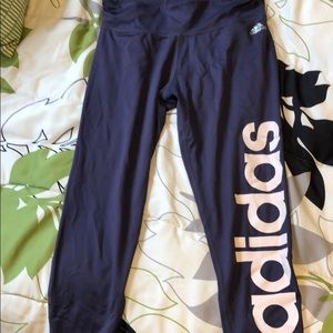 Adidas workout capris